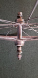 Used: 27x1 1/4" rear wheel. Steel, freewheel